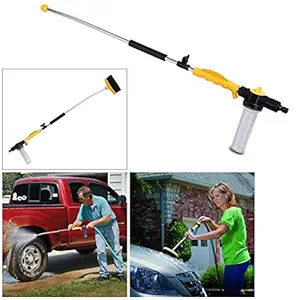 PANTH Water Zoom Jet Power Pressure Washer Lance Garden Hose with Soap Dispenser and Brush High Pressure Cleaning Water Spray Gun Tool Home Auto Pressure Washer Nozzle