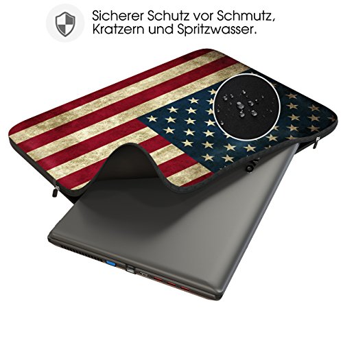 Sidorenko Designer Tablet Tasche für 7-8 Zoll aus Neopren max. Geräteabmessungen 22 x 15,5 cm - 3