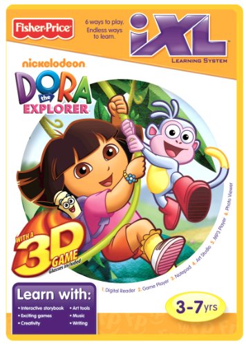 Fisher-Price iXL Learning System Software Dora the Explorer 3D