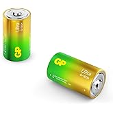 GP D Mono Batarya Alkalin Ultra 1,5V 2 Adet
