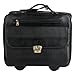 Mex Stylish Black Leather Laptop trolley Bag RS.7995.00
