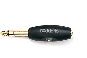 Planet Waves 0,65 cala męski adapter stereo do 0,125 cala żeński adapter stereo