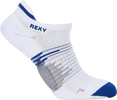 REXY Women's Ankle Atheltic Performance Nonslip Socks 8.5-10 Blue