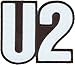 Produktbild U2 Logo, Officially Licensed Original Artwork, High Quality Iron-On / Sew-On, 3" x 2.2" Embroidered PATCH Flicken