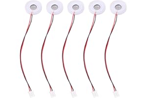 Hemobllo 5PCS 16mm Ultrasonic Atomization Mist Maker Ceramics Discs Portable Microporous Atomizing Diffuser Head Oscillating Plate Replacement Parts for Air Humidifier Accessorie for Bedroom Home