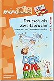 Image de miniLÜK: Deutsch als Zweitsprache 1: Wortschatz und Grammatik - Stufe 1