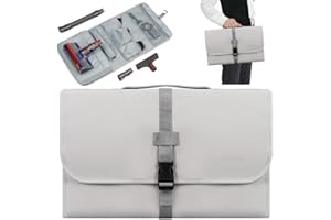 Fenmaru Bolsa De Almacenamiento para Accesorios De Aspiradora Dyson V11 V8 V10 V7 Bolsa De Almacenamiento para Colgar Estuche Protector De Viaje