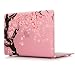 Produktbild TwoL Kirschblüten Plastik Hartschale Hülle für MacBook Air 13 Zoll Case Cover, Rosa