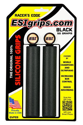 Esi grips esi_racen paire de poignées en silicone pour cintre vtt