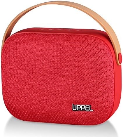 Multi-player Speaker Milool OTG Portable Wireless Bluetooth Speaker Rechargeable Support USB Mode+TF Card Mode+Micro USB Mode 2000Mah 12 Playing Hours Support for Bluetooth Hands Free Talking (red)