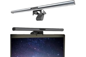 XINBAOHONG Computer Monitor Lamp Auto-Dimming 40CM Screen Monitor Light Bar for Eye Caring,e-Reading LED Task Lamp with Stepless Adjustment Touch Control No Screen Glare Space Saving Home Office
