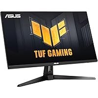 ASUS TUF Monitor Gaming VG279QM1A 27”, Full HD (1920x1080), 280Hz (OC), Fast IPS, sincronizzazione ELMB, 1ms (GTG), FreeSync 