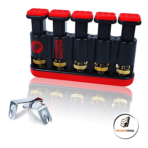 Finger Master Hand Nagelhärter – Trainingsgerät für Arthritis Therapie und Griffigkeit & Finger Stärkung, ob für Gitarre Praxis, Klettern Training, Fitness & andere Sportarten (Toll für Erwachsene & Kinder) - 6