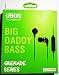 UBON BIG DADDY BASS-GS31 In-Ear Earphone/Headphone Grenade High Bass With Mic (Color:Black or White)by AA(TM) RS.185.00