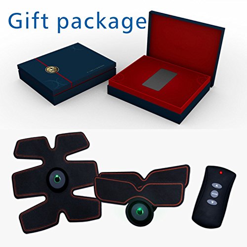 Elektrostimulator Bauch Beine Arme Frauen/Mann Bauchmuskel Trainer Abnehmen Effektiv Massagegerät Gürtel Elektrostimulationsgerät USB Ladegerät - 6