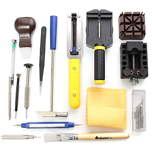 [Upgrated Version]Baban Uhrmacherwerkzeug 29pcs Uhrenwerkzeug Set Werkzeugsets Uhr Werkzeug in Schwarze Tasch Watch Tools Professionelle Reparatur - 4