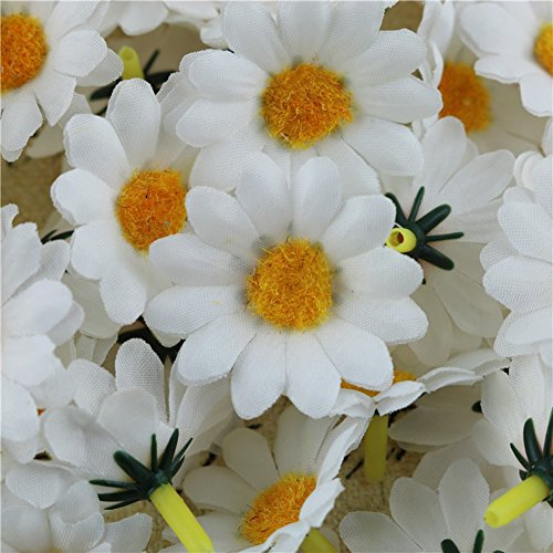 100 x kuenstliche gefaelschte Blumen kuenstliche Blumenkopf - 2