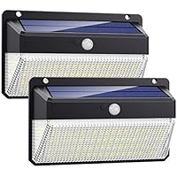 Solarlampen für Außen mit Bewegungsmelder,【Wasserdichte Langlebige】VOOE 228 LED Solarleuchten für Außen Solar…