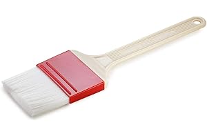 Thermohauser 8300018475 Bianche in Poliestere, Larghezza Pennello 3,5 cm, Lunghezza setole Circa 4 cm, Manico: plastica PA, Rinforzata con Fibra di Vetro