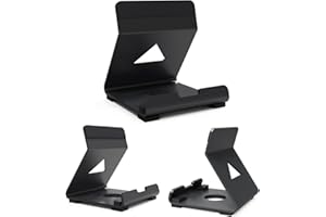 JOYSOG Holder Stand Base for Sony PS Portal/for Steam Deck/for ROG Ally Gaming Handheld Anti-Slip Desk Playstand/Desktop Holder Games Accessories(Black)