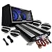 Produktbild auna 4.1 Auto Lautsprecherset Komplett Hifi Set Black Line 600 10000W Endstufe Verstärker 16cm Boxen Subwoofer