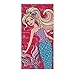 Produktbild Barbie Badetuch, Mattel, Baumwolle, 140 x 70 cm, QE4320