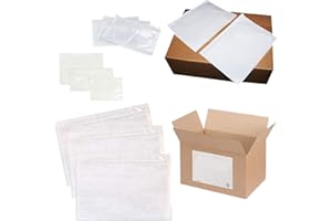 MAX SOLUTIONS Lot de 2000 enveloppes auto-adhésives unies pour documents - Toutes les tailles (A7 (95 x 125 mm)