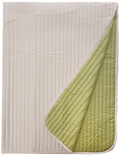 Dreamscene Cosy Quilted Throw Over Blanket, Polyester, Apple, Double