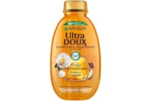 Garnier Ultra Doux Huiles Merveilleuses Shampooing Nourrissant à l'Huile d'Argan & Camélia 400ml