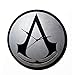 Produktbild Unbekannt Clock Wanduhr 12 Inch Assassin's Creed Klassiker Spiel Cool Shield 3D Creative Silent Clocks,1,S