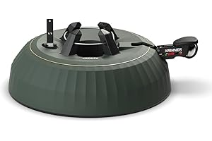 KRINNER® X-Series Deluxe Christbaumständer X-320 Deluxe Weihnachtsbaumständer NEU inkl. Fußpedal mit Sicherungsglocke und 4,5 Liter Wassertank für Baumhöhe bis 3,2m Made IN Germany 94345