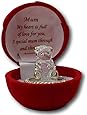 Glass Bear in Gift Box for a Special Mum Through and Through