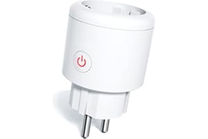 MOLCZOV ZigBee inteligentne gniazdko elektryczne, inteligentne gniazdo do pomiaru zużycia prądu, kompatybilne z Alexa i Google Home ZigBee Hub wymagany 1 opakowania