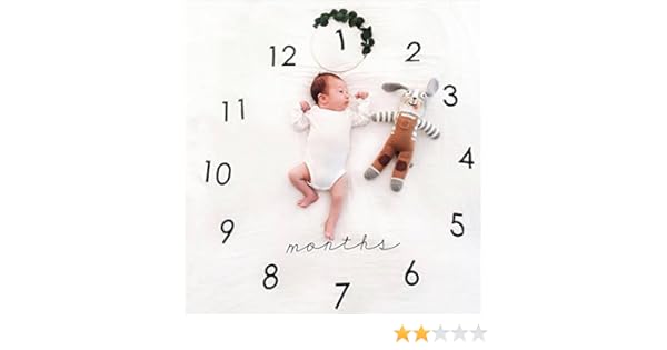 Nouveau Ne Jalon Couverture Accessoiresde Photographie Bebe Couverture Mensuelle Pour Garcon Filles Ispchen Milestone Couverture Pour Bebe Fond De Photographie Prop Couvertures Bebe Et Puericulture