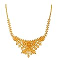 P.C. Chandra Jewellers Women's 22k (916) Yellow Gold Metal Necklace - 8.22 Grams