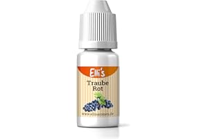 ‎ELLI´S Ellis Aromen Traube Rot NATURIDENTISCHES Lebensmittelaroma | Für Speisen & Getränke | 10 ml