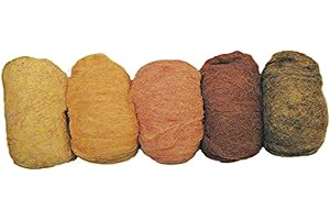 Rayher pure laine vierge mouchetée 5 coul. à 20g ass. teintes jaunes, 53658000