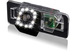 DYNAVSAL HD Visión Nocturna Cámara de Marcha Atrás Alta Definición y Amplio Ángulo de Visión y Impermeable Cámara de Visión Trasera para BMW X1 X3 X5 X6 M3 M1 E39 E46 E90 E91 E88 E53 530I 530Li 320i 328i