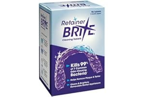 Retainer Brite Cleaning Tablets - 96 Tablets (New formulation)