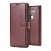 Produktbild LG G5 Hülle, Aomo LG G5 Leder Mappen Hülle Kasten Abdeckung [Buch-Art] [Card Slot] [Flip Hülle] [Standplatz Hülle ] PU Leder Schutz Phone Hülle für LG G5 2016-Braun