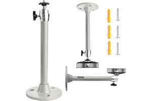 OKUYAN Mini Projector - Adjustable Ceiling & Wall Mount with 360° Swivel & 90° Tilt