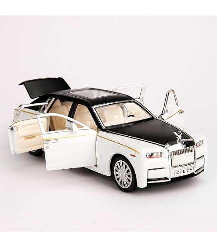 Toy Tribe Die Cast Rolls Royce Phantom Model Car, 1:32 Scale, Zinc