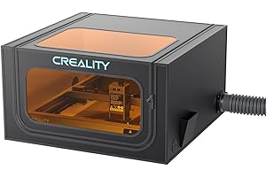 Creality Recinzione incisore laser con sfiato, Copertura protettiva per cutter laser, Ritardante di fiamma e a prova di fumo per la crealità e un'altra macchina per incisione laser (72 * 70 * 40 cm)