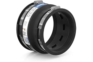 Crassus Adapterkupplung CAC 1362, EPDM / V2A, 1 Stück, 121-136 mm auf 100-115 mm, CRA12057