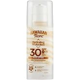 HAWAIIAN Tropic Protection Face - Loción Solar Protectora para el Rostro, Crema Hidratante Facial con Protección, 50 Mililitr