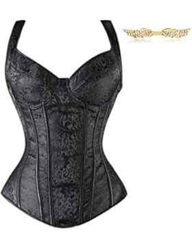 BYD Donna Bustini Corsetti Jacquard Palazzo Fionda Vita Traspirante Formazione Bustino Modellante Waist Training...