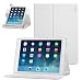 Produktbild IPad Air 2 Hülle - Poetic iPad Air 2 Hülle [DURABOOK Series] - Schlank 360 Grad-Dreh Standing Tasche für Apple iPad Air 2 Weiß (3 Jahre Herstellergarantie von Poetic)