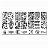 Malloom® Nail Stamp Stamping Image Plate Print Nail Art Template