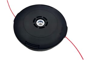 CANCANLE T45 Cabezal de Corte para Husqvarna desbrozadora Cortadora de césped M12 x 1.75 mm LHF