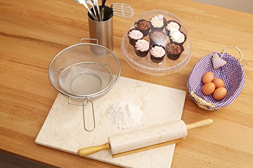 Premier Housewares Edelstahl-Sieb mit 2 Griffen - 7